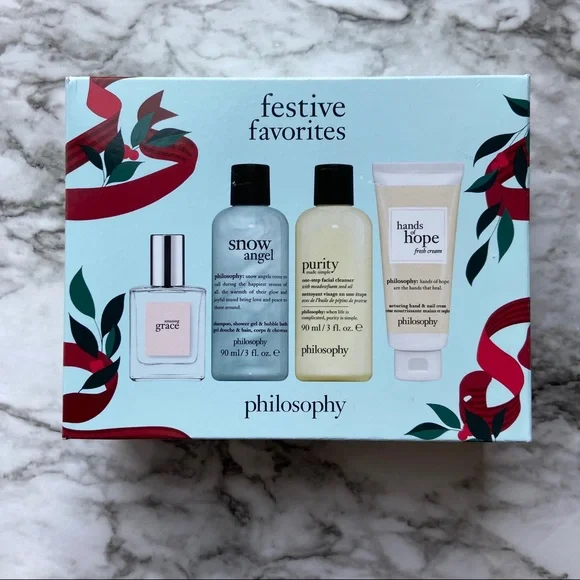 NEW Philosophy Festive Favorites - 4 Piece Gift Set - Picture 2 of 3